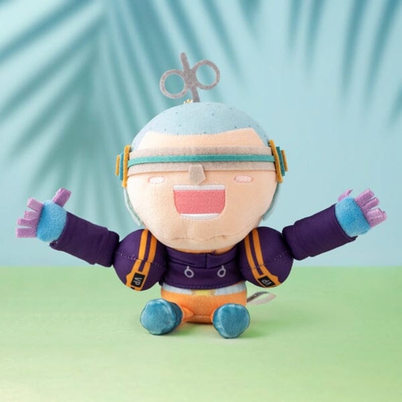 Franky Plush Keychain Banzai! (Egghead Ver.) - ONE PIECE