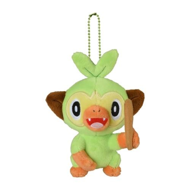Grookey Mascot Plush Keychain Pokmon Galar Tabi
