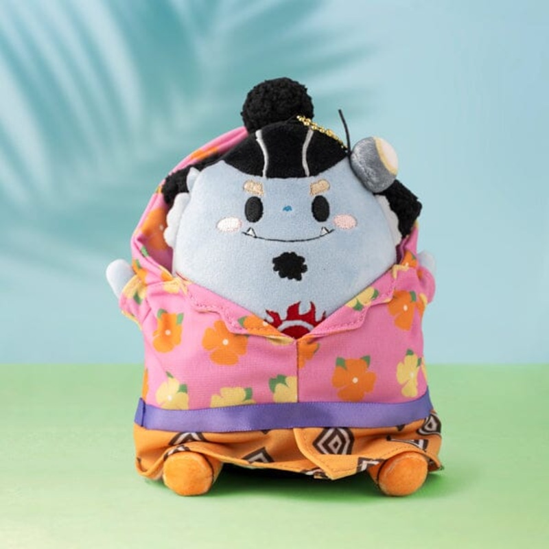Jinbe Plush Keychain Banzai! (Egghead Ver.) - ONE PIECE