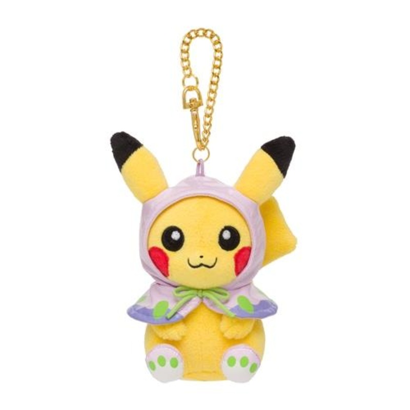 Pikachu Mascot Plush Keychain Psyduck's Cloud Nine