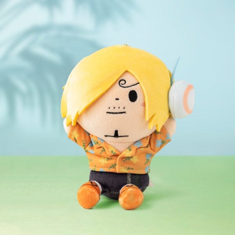 Sanji Plush Keychain Banzai! (Egghead Ver.) - ONE PIECE