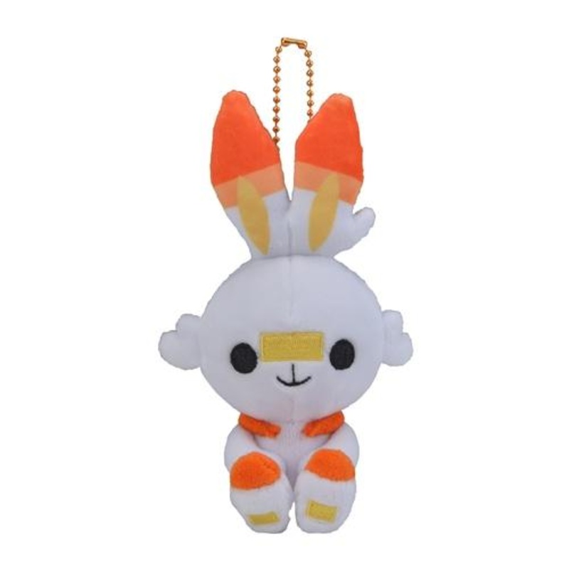 Scorbunny Motchiri (chubby) Mascot Plush Keychain Pokmon Dolls