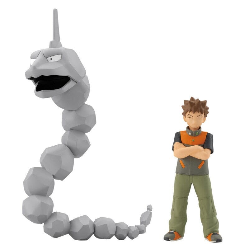 Brock And Onix Figures Pokmon Scale World Kanto Region