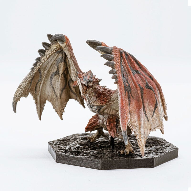 Rathalos Fire Wyvern Figure CAPCOM FIGURE BUILDER CUBE MONSTER HUNTER