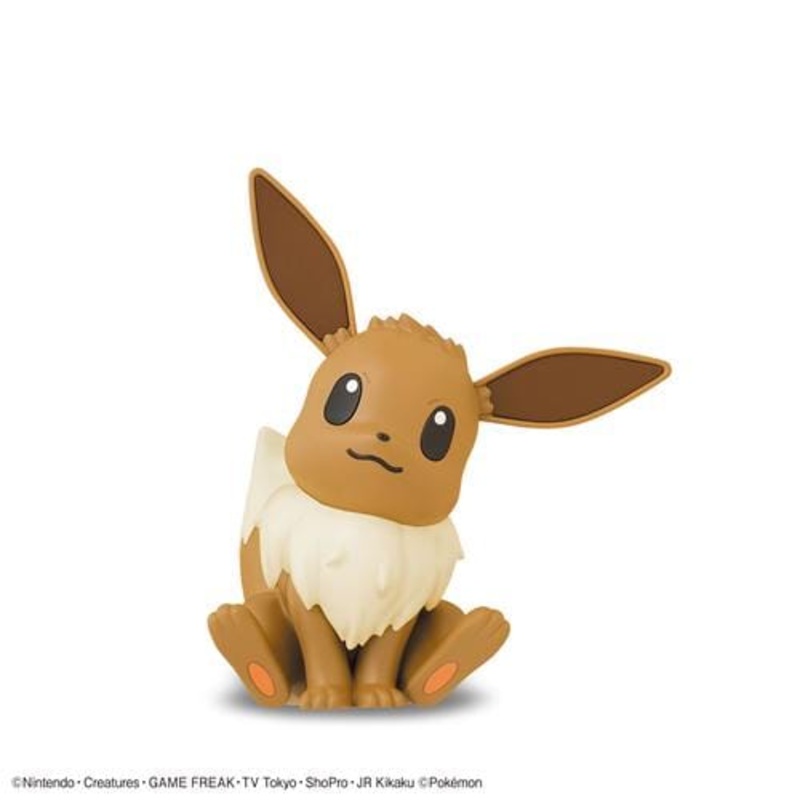 Eevee Figure Pokmon PLAMO (Plastic Model) No.04 Collection Quick!!