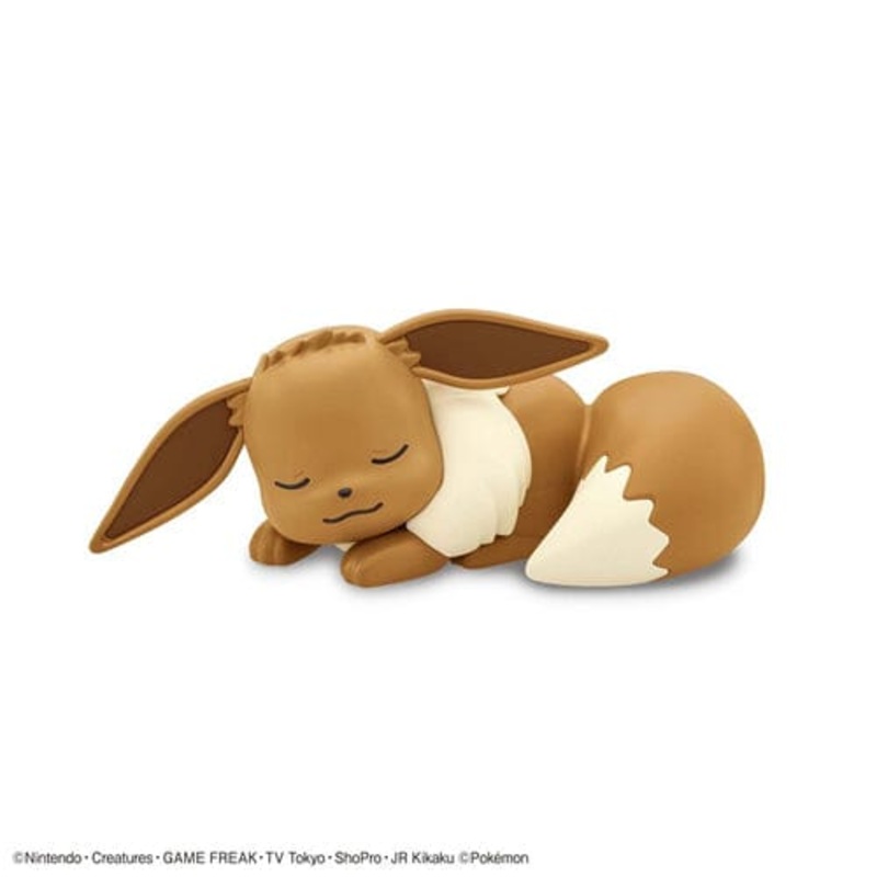 Eevee -Sleeping Pose- Figure Pokmon PLAMO (Plastic Model) No.07 Collection Quick!!