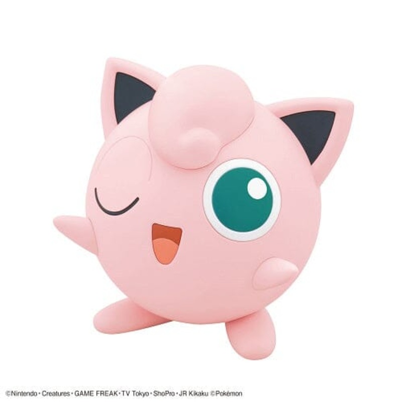 Jigglypuff Figure Pokmon PLAMO (Plastic Model) No.09 Collection Quick!!