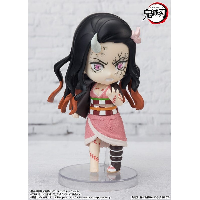 Kamado Nezuko Figure Advanced Demon Form Figuarts mini (No.108) Demon Slayer: Kimetsu no Yaiba