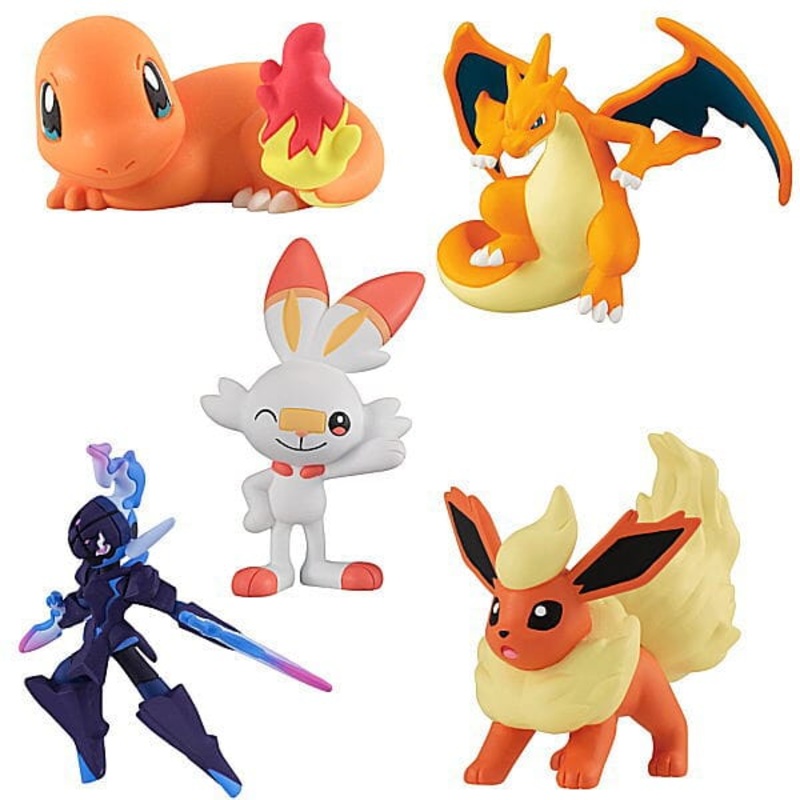 MONCOLL Figure Gathering! Vol.11 Fire Type Pokmon (1 Pcs)
