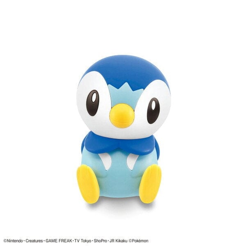 Piplup Figure Pokmon PLAMO (Plastic Model) No.06 Collection Quick!!