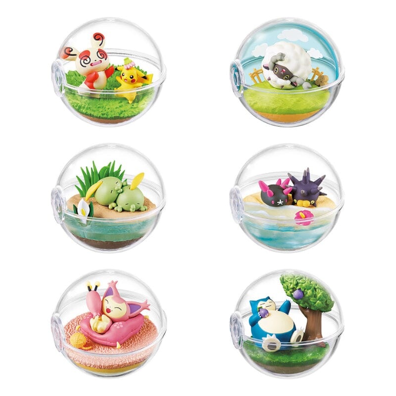 Pokmon Terrarium Collection Figure - Happy Everyday (1 Pcs) RE-MENT