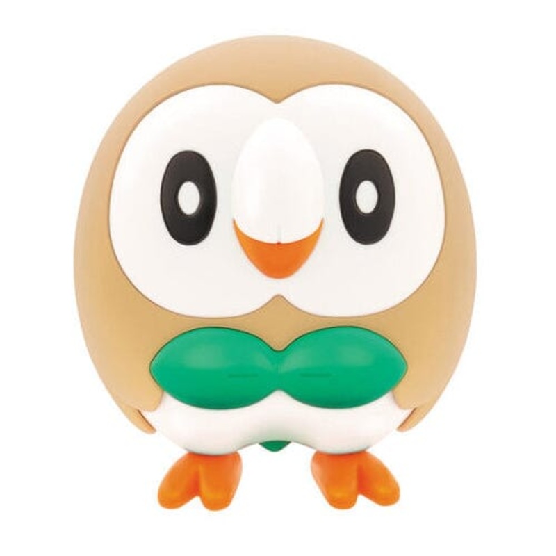 Rowlet Figure Pokmon PLAMO (Plastic Model) No.10 Collection Quick!!