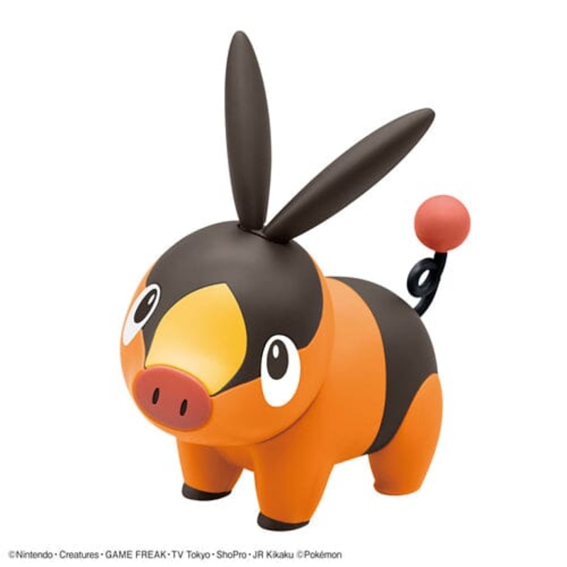 Tepig Figure Pokmon PLAMO (Plastic Model) No.14 Collection Quick!!