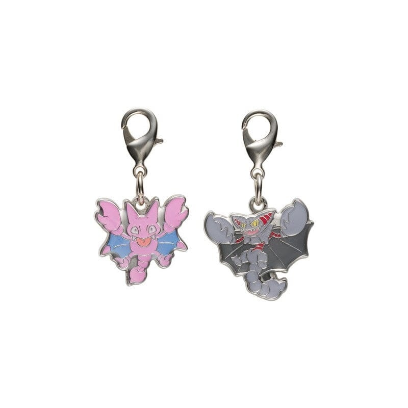Gligar, Gliscor - National Pokdex Metal Charm Keychain #207, #472