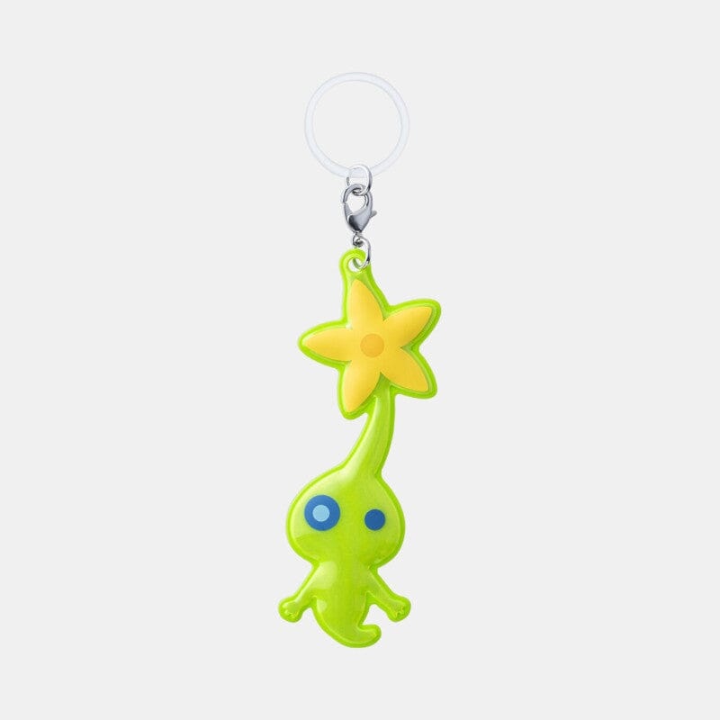 Glow Pikmin Reflector Keychain PIKMIN