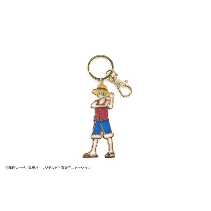 Monkey D. Luffy (East Blue Ver.) Stained Glass Style Keychain - ONE PIECE