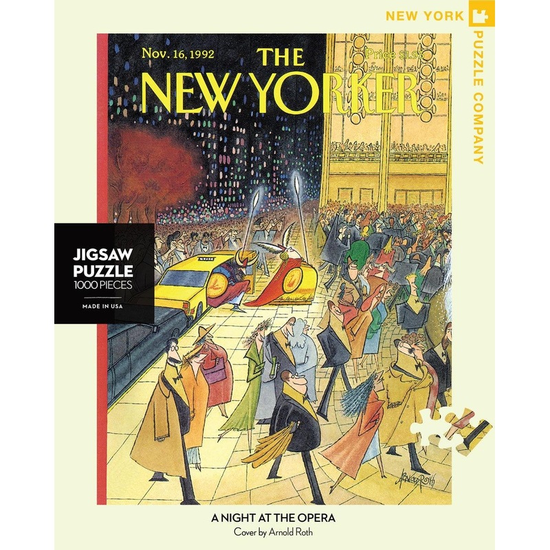 NEW YORKER PUZZLE - 1000 Pc Puzzle  A Night at the Opera