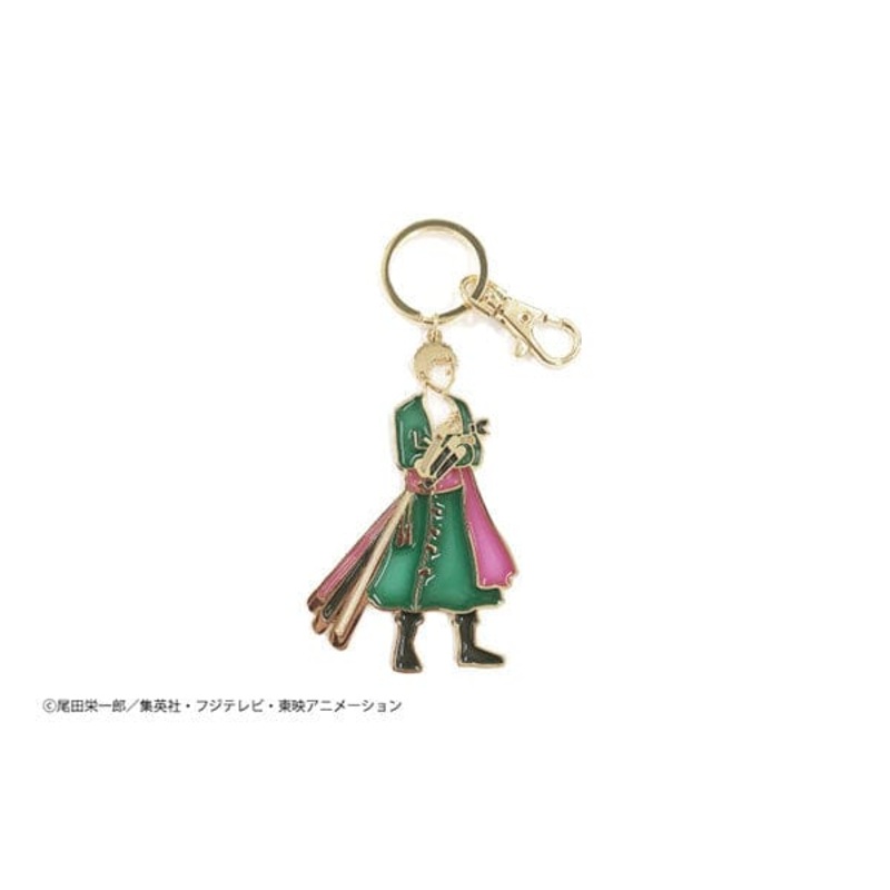 Roronoa Zoro Stained Glass Style Keychain - ONE PIECE