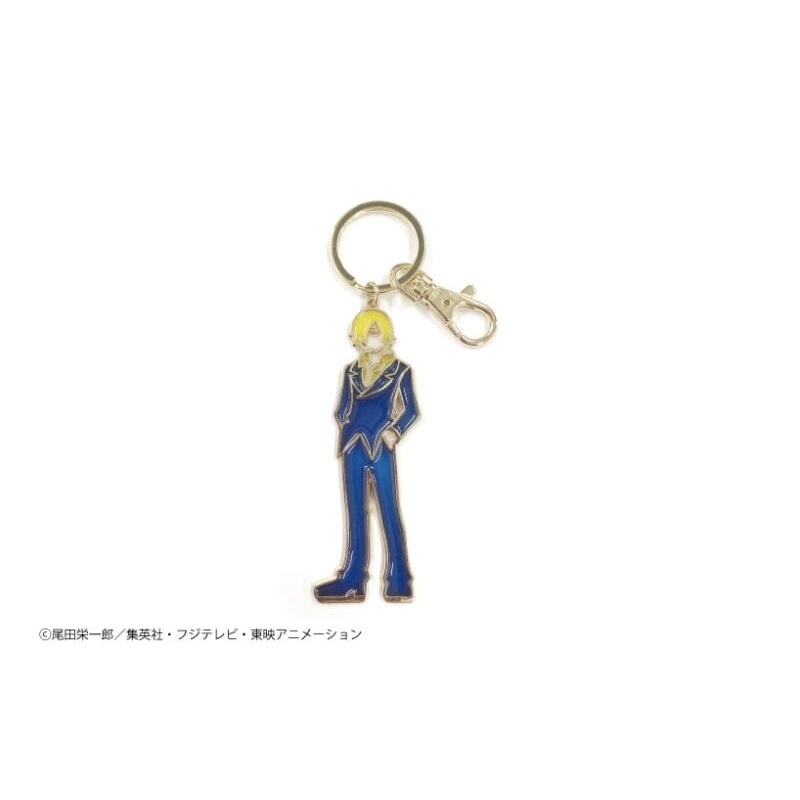 Sanji Stained Glass Style Keychain - ONE PIECE