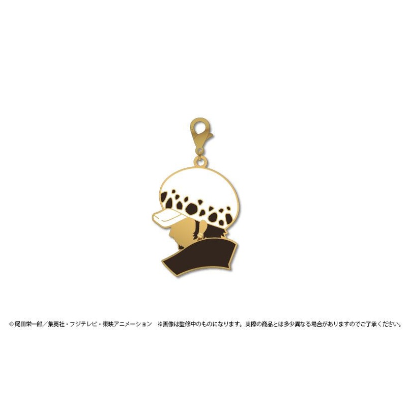 Trafalgar D. Water Law Silhouette Charm Keychain - ONE PIECE