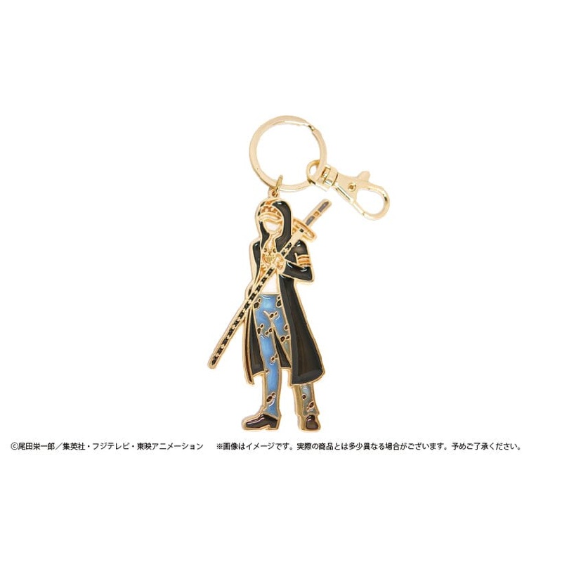 Trafalgar Law Stained Glass Style Keychain - ONE PIECE