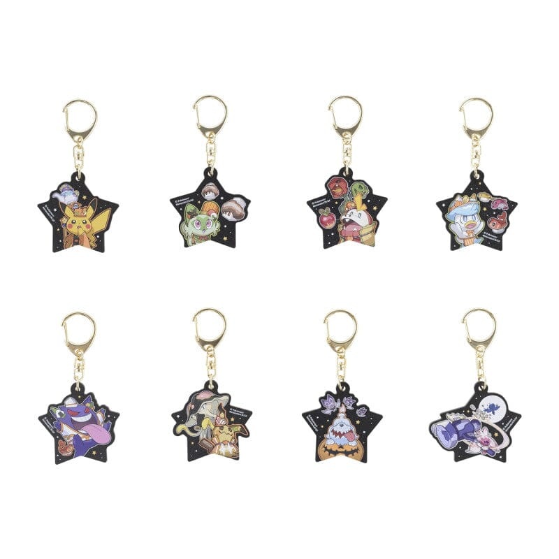 Wood Keychain Collection Paldea Spooky Halloween 1pcs (Random)