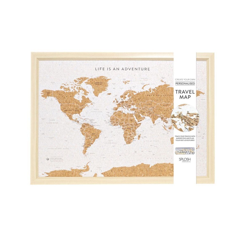 Travel Board - World Map Small