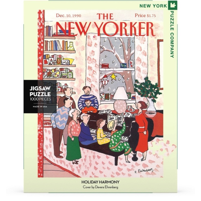 New Yorker Puzzle - 1000 Pc Puzzle - Holiday Harmony