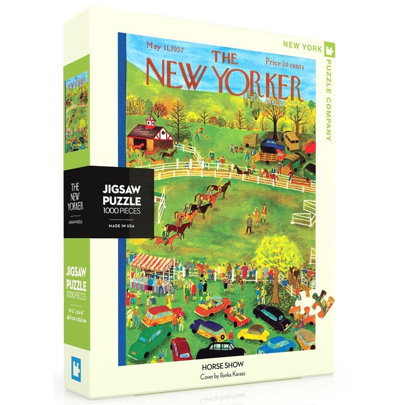 New Yorker Puzzle - 1000 Pc Puzzle - Horse Show
