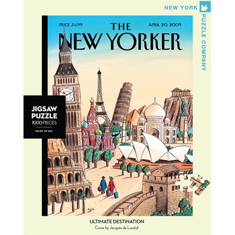 NEW YORKER PUZZLE - 1000 Pc Puzzle  Ultimate Destination