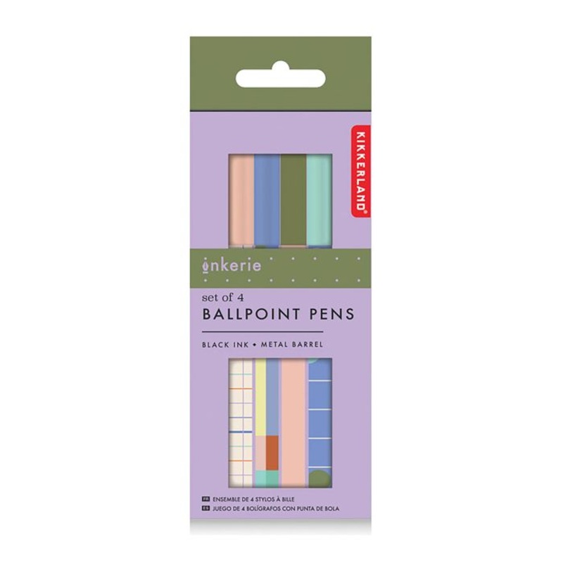 Ballpoint Pens 4pcs Set