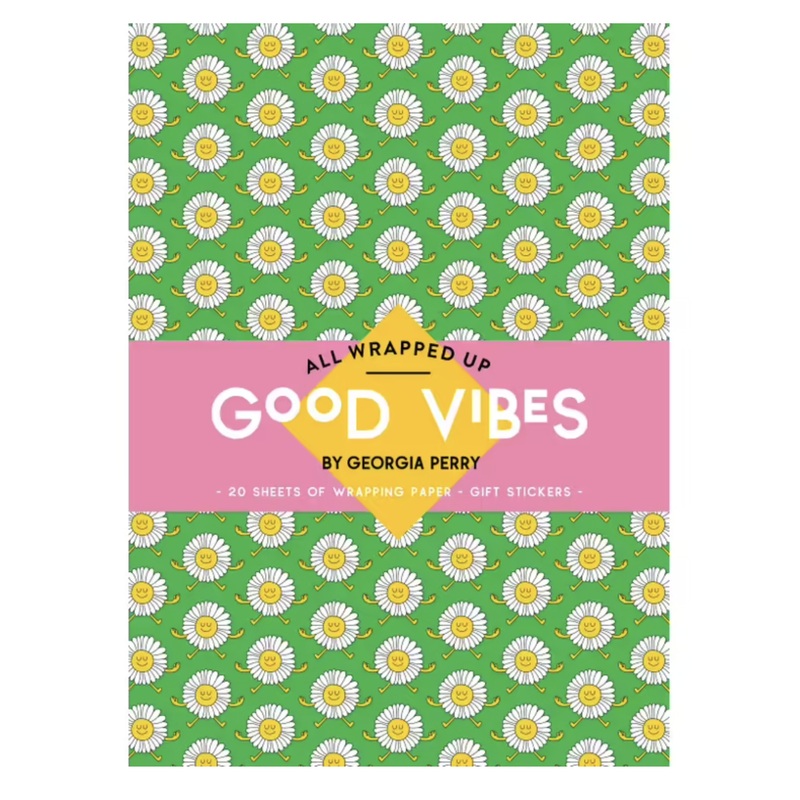 Good Vibes - A Wrapping Paper Book
