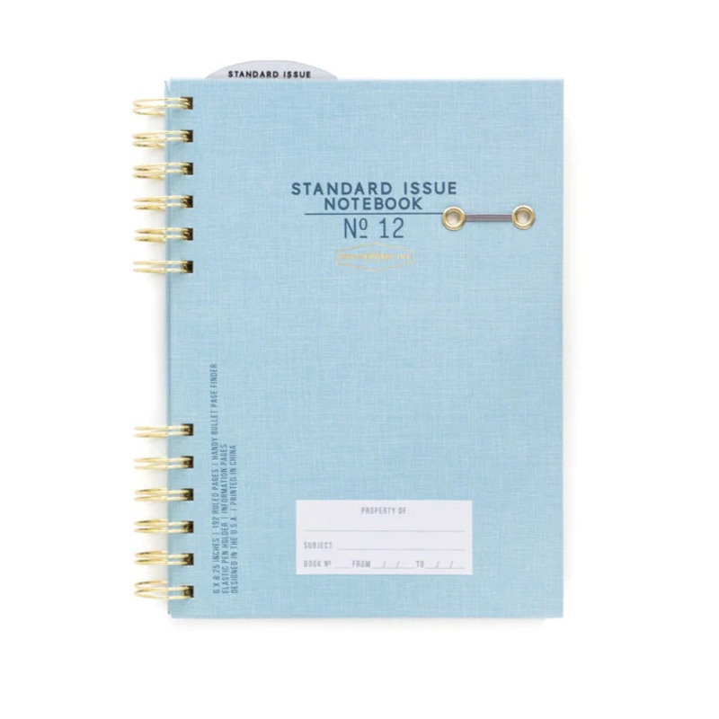 Notebook Twin Wire - Standard Issue - No 12 - Blue
