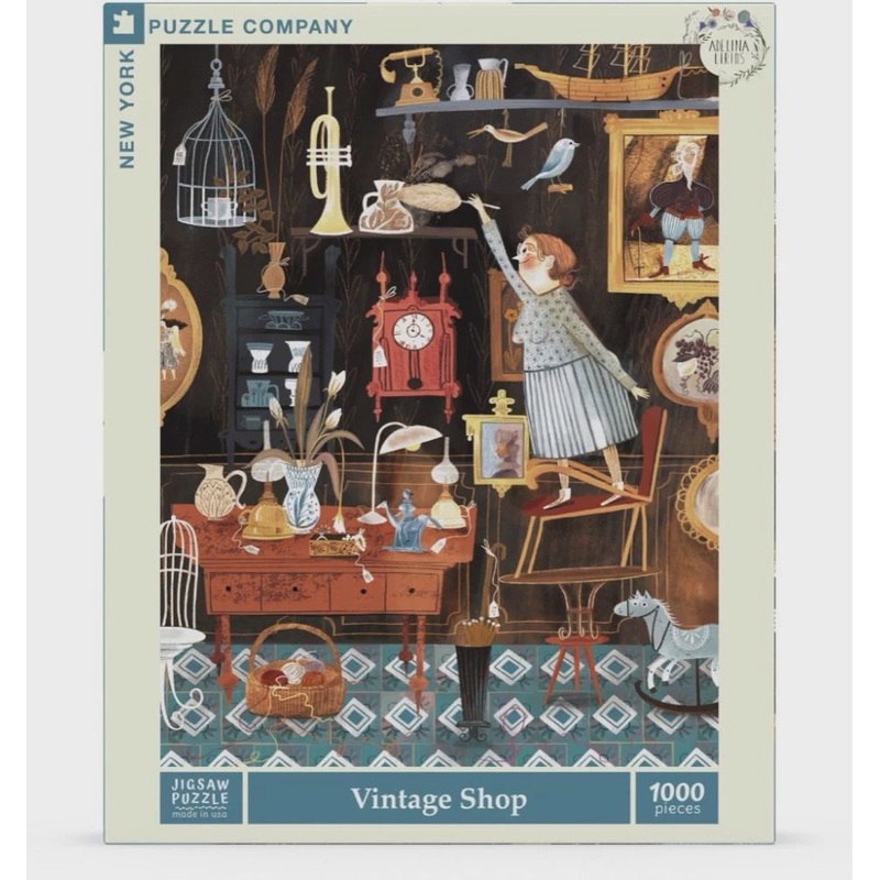 NYPC Adelina Lirus 1000 Pc Puzzle - Vintage Shop