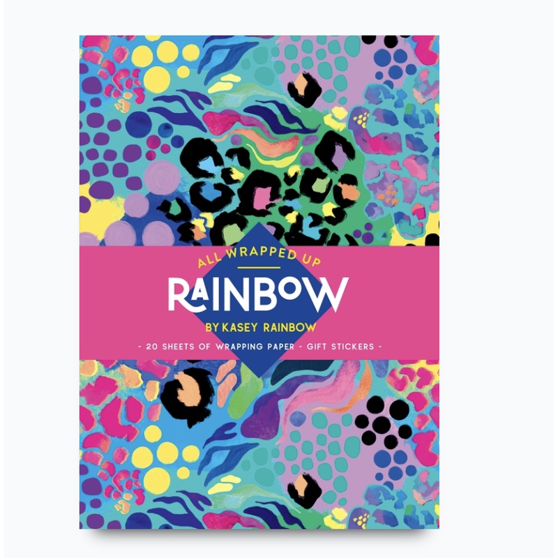 Rainbow - A Wrapping Paper Book