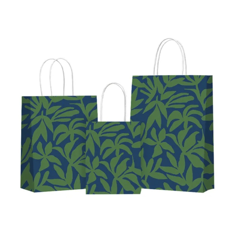 Twisted Handle Bags - Tropics