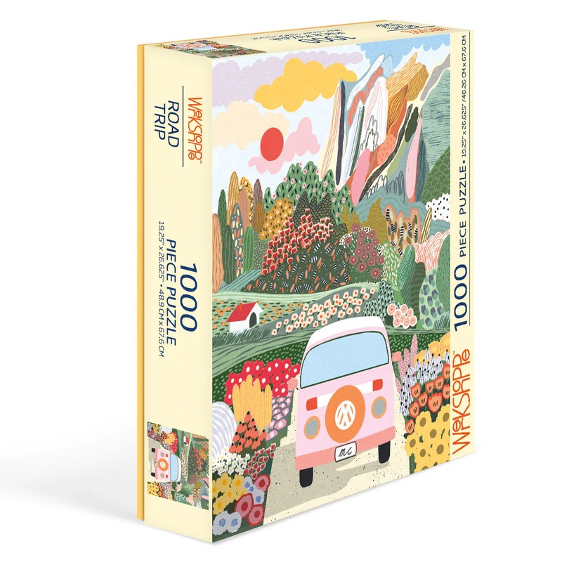 WerkShoppe 1000 Pc Puzzle  Road Trip