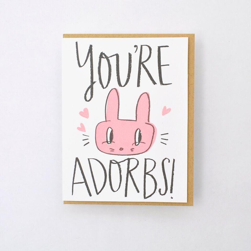 Hello Lucky - Single Card - Adorbs