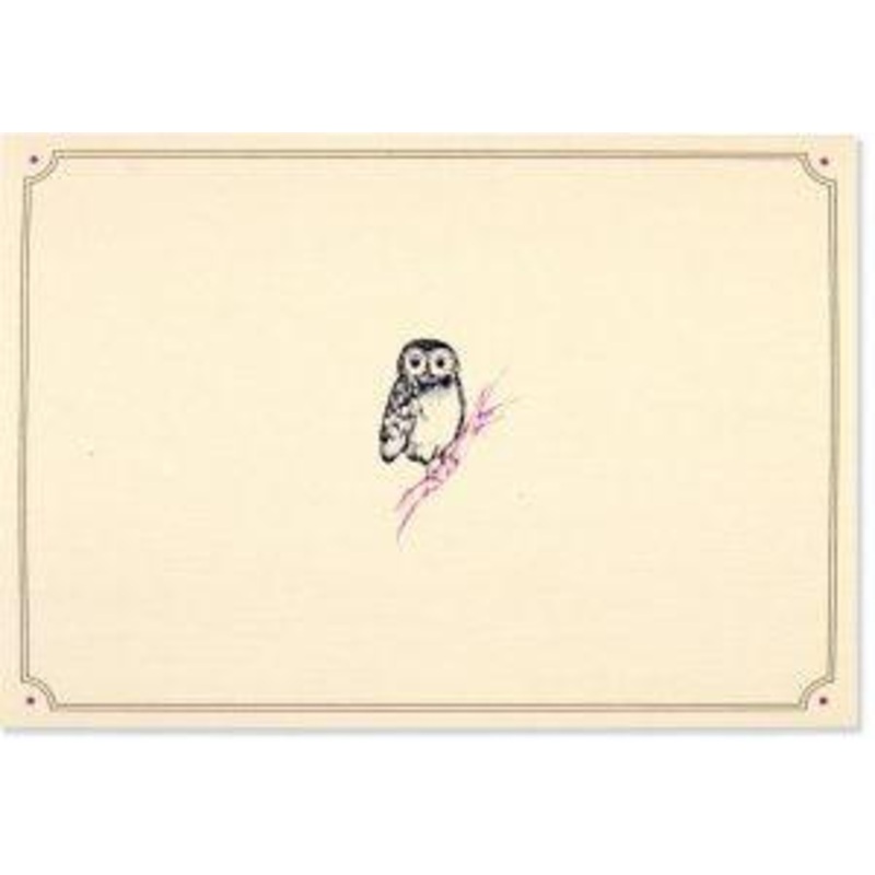 NOTE CARD - OWL PORTRAIT