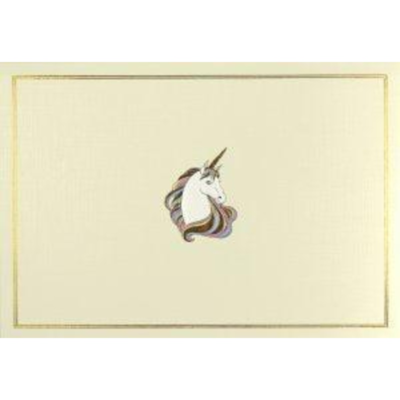 NOTE CARD - UNICORN