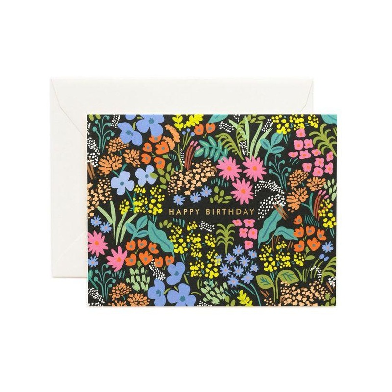 Rifle Paper Co - Single Card - Birthday Meadow