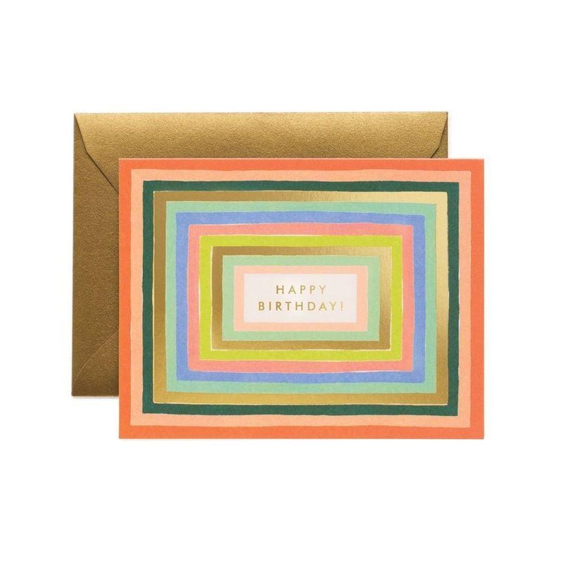 Rifle Paper Co - Single Card - Disco Birthday