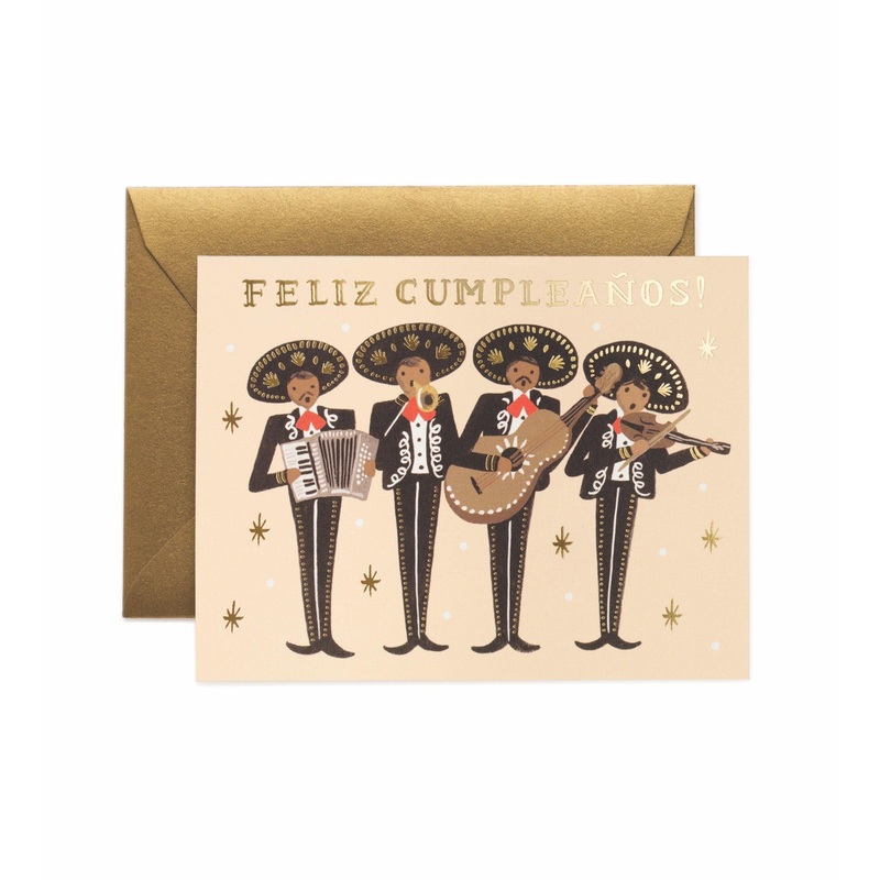 Rifle Paper Co - Single Card - Mariachi Birthday