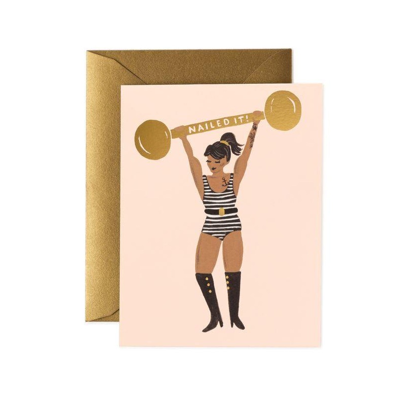 Rifle Paper Co - Single Card - Nailed It