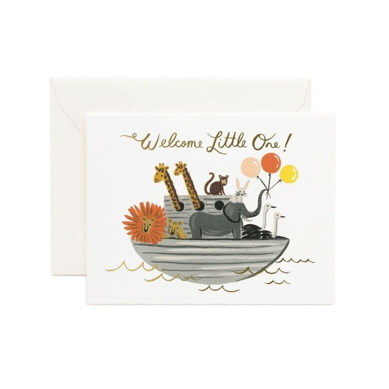 Rifle Paper Co - Single Card - Noah's Ark