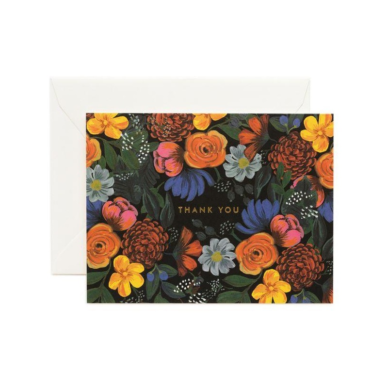 Rifle Paper Co - Single Card - Odette Thank You