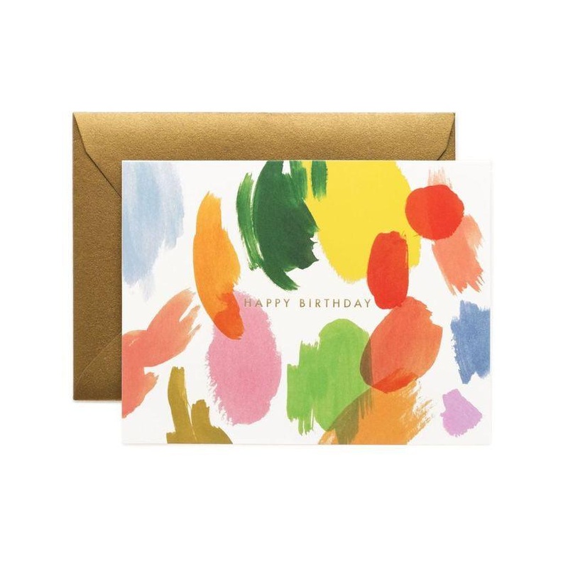 Rifle Paper Co - Single Card - Palette Birthday