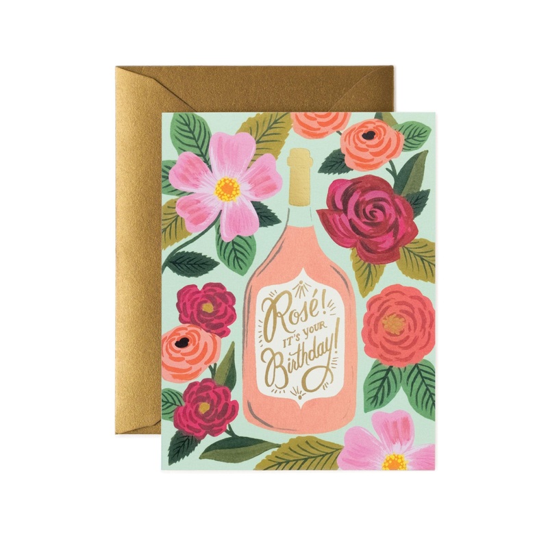 Rifle Paper Co - Single Card - Ros It's Your Birthday