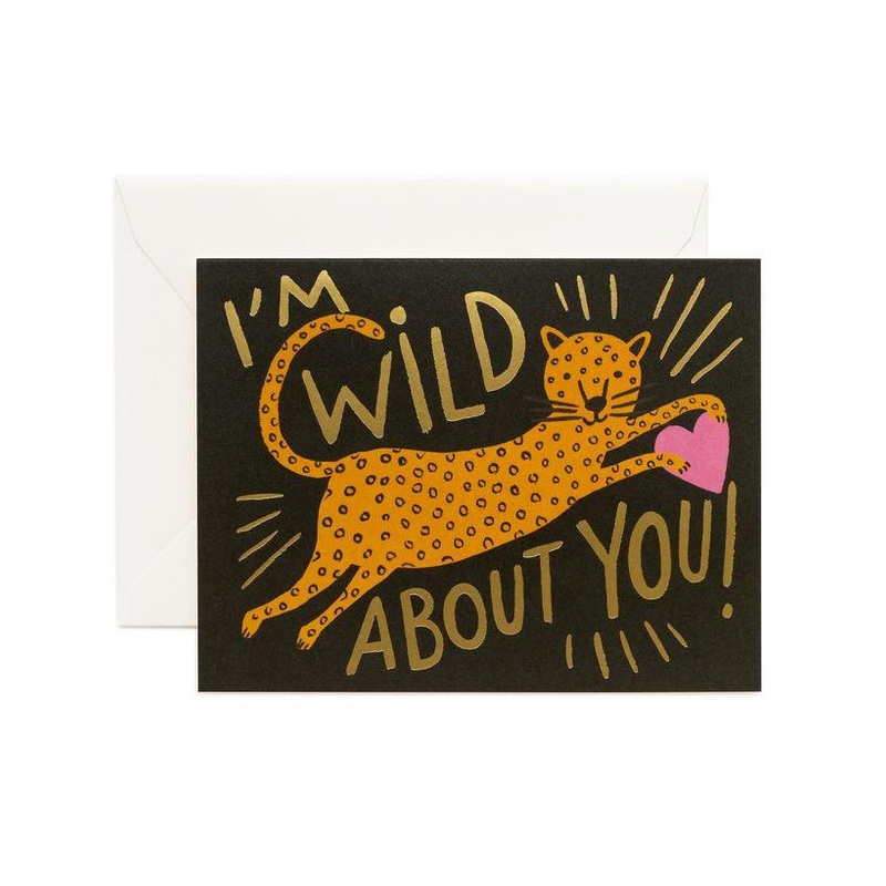 Rifle Paper Co - Single Card - Wild About You