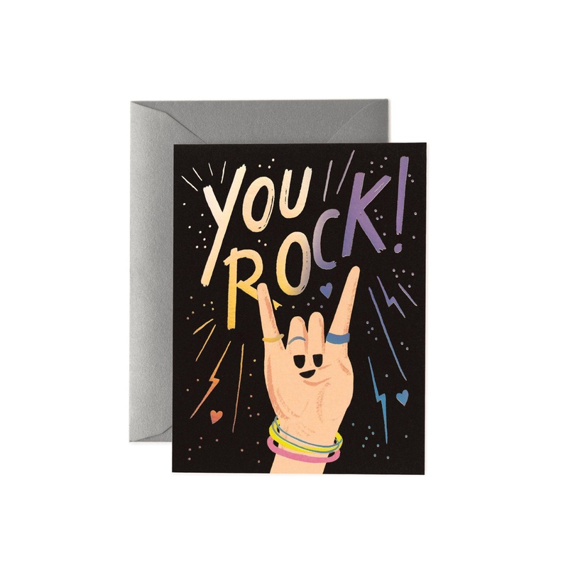 Rifle Paper Co - Single Card - You Rock